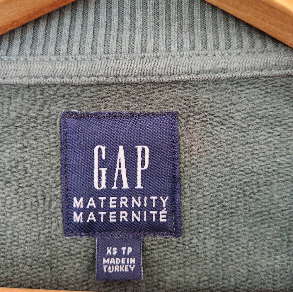 Gap Maternity Sweatshirt Dress XS - Picture 6 of 6